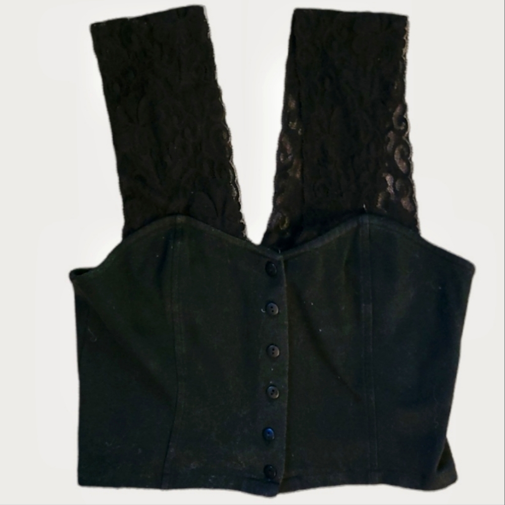 Vintage "Dirty Dancing" label Cropped Tank